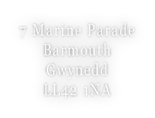 7 Marine Parade Barmouth Gwynedd LL42 1NA